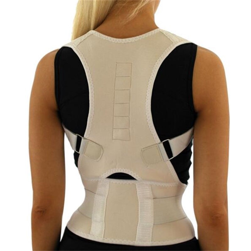 Women Men Corrector Postura Back-Support Bandage Shoulder Corset Back Support Posture Correction Belt