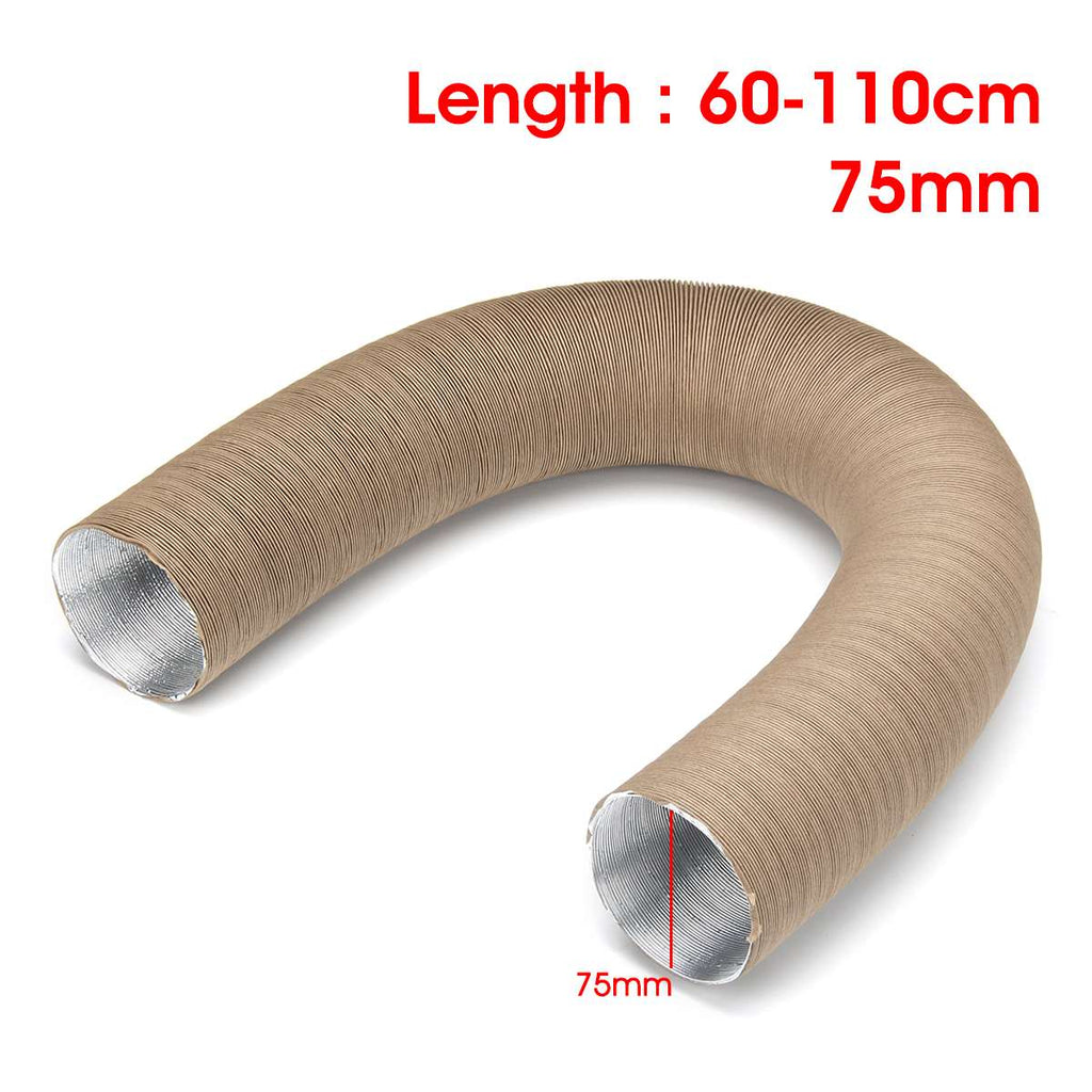 42/60/75mm Car Air Heater Ducting Pipe Hose Line for Diesel Parking Heaters For Webasto/Dometic/Planer