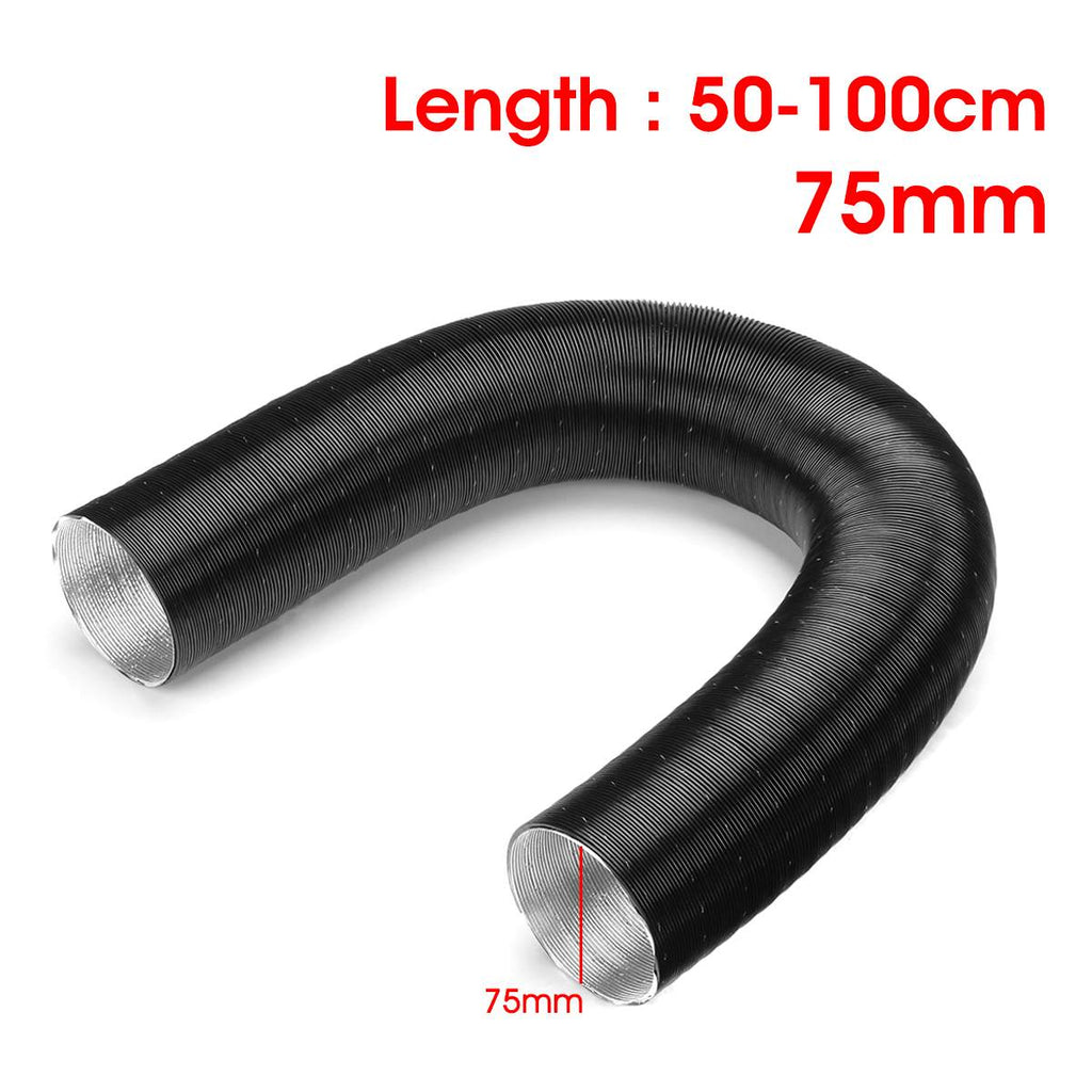 42/60/75mm Car Air Heater Ducting Pipe Hose Line for Diesel Parking Heaters For Webasto/Dometic/Planer