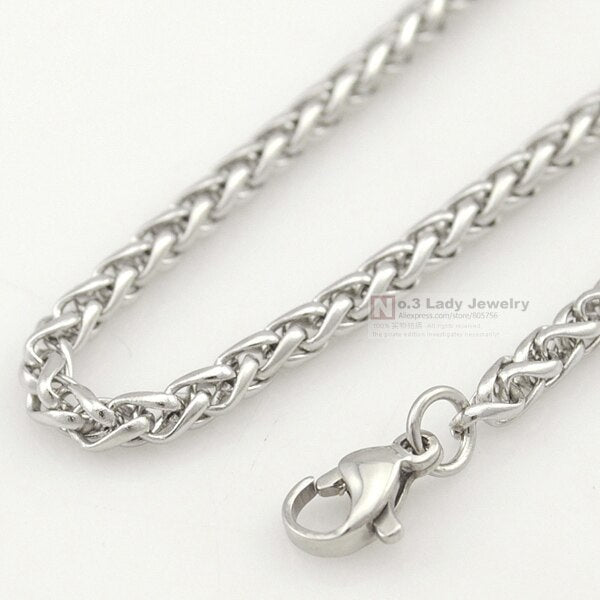 GOKADIMA Stainless Steel Chain Necklace for men or women Jewelry Accessories, Wholesale bijioux