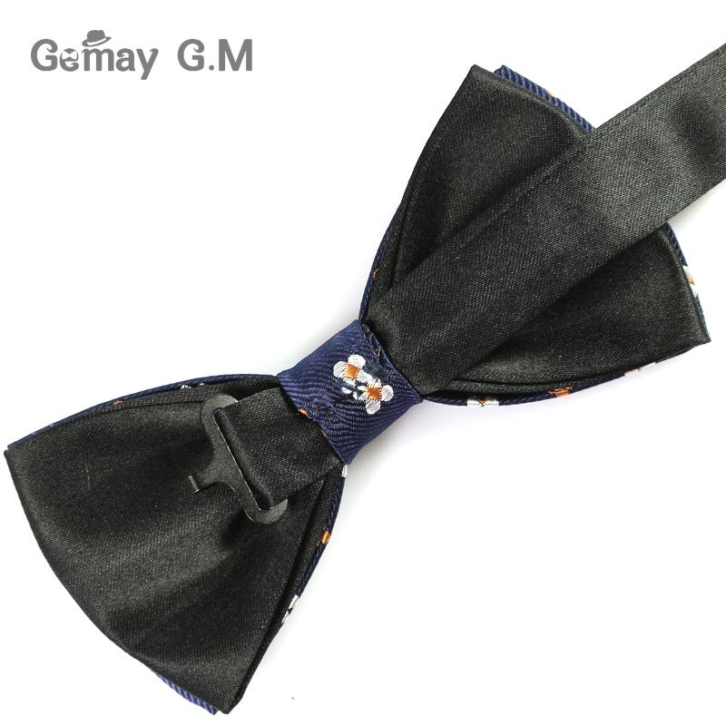 New Polyester Bowtie for Men Fashion Casual Floral Animal Men's Bow ties Cravat Neckwear For Wedding Party Suits tie