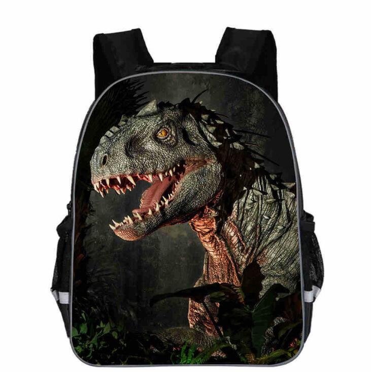 11-16inch Popular Animal Printing Dinosaur Backpack For Kids Jurassic World Fallen Kingdom Bags For Girls Boys Children School