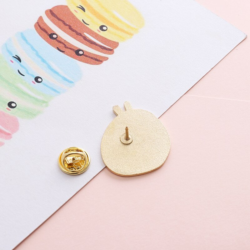 Eggs Ramen Enamel Pin Pink Bowl Noodles Badge Custom Brooches Bag Clothes Lapel pin Cartoon Food Jewelry Gift for Kids Friends