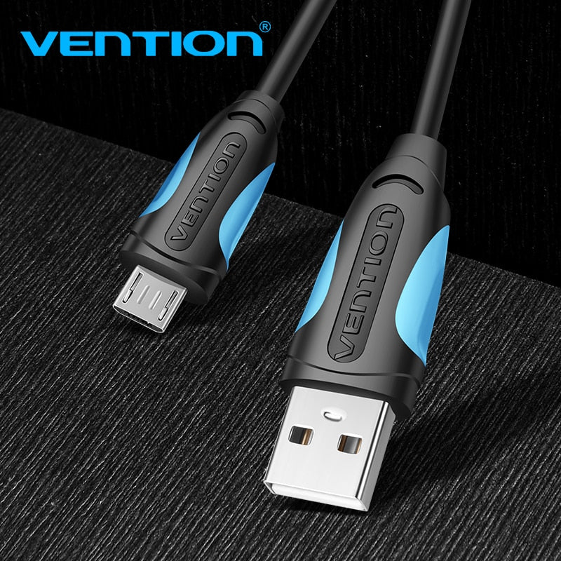 Vention Micro USB Cable Fast Charging Wire for Android Mobile Phone Data Sync Charger Cable 3M 2M 1M For Samsung HTC Xiaomi Sony