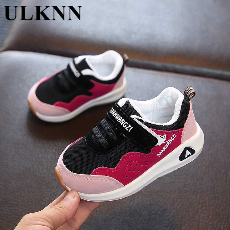 ULKNN Boy's Casual Shoes For Kid's  New Children's Sports Shoes Boys Girls Casual Breathable Mesh Baby Toddler Shoes SIZE 15-33