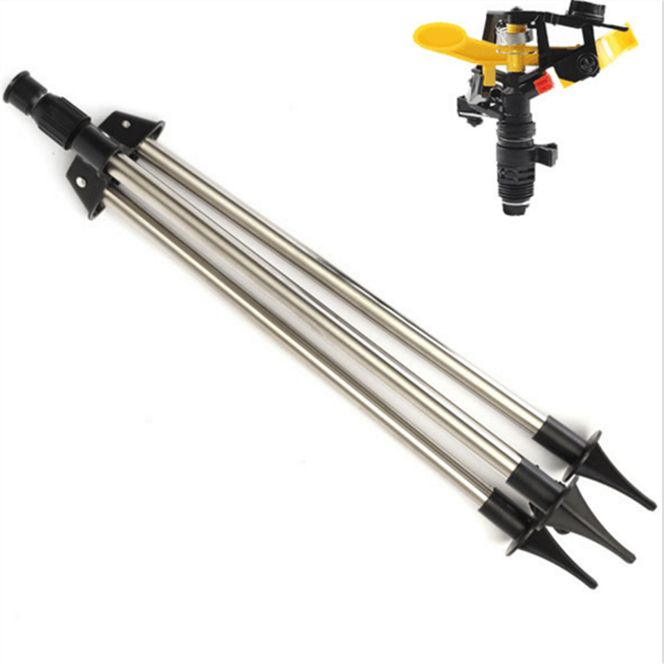 Tripod Impulse Sprinkler Pulsating Telescopic Watering Lawn Yard and Garden