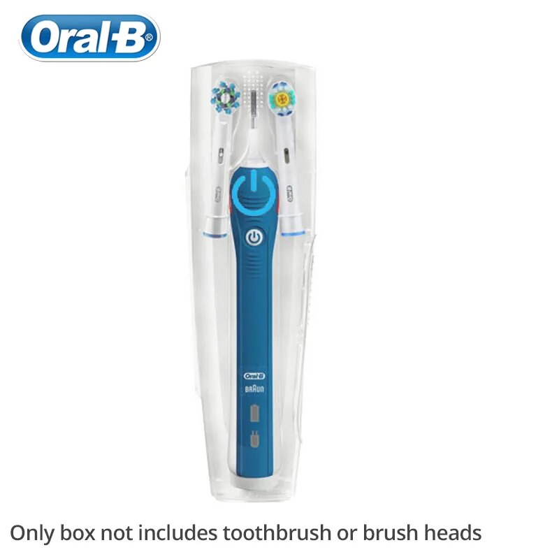 Travel Box Portable Toothbrush Case for Oral B Pro600 700 2000  2500 4000 Electirc Toothbrush Food Grade Material Durable To Use