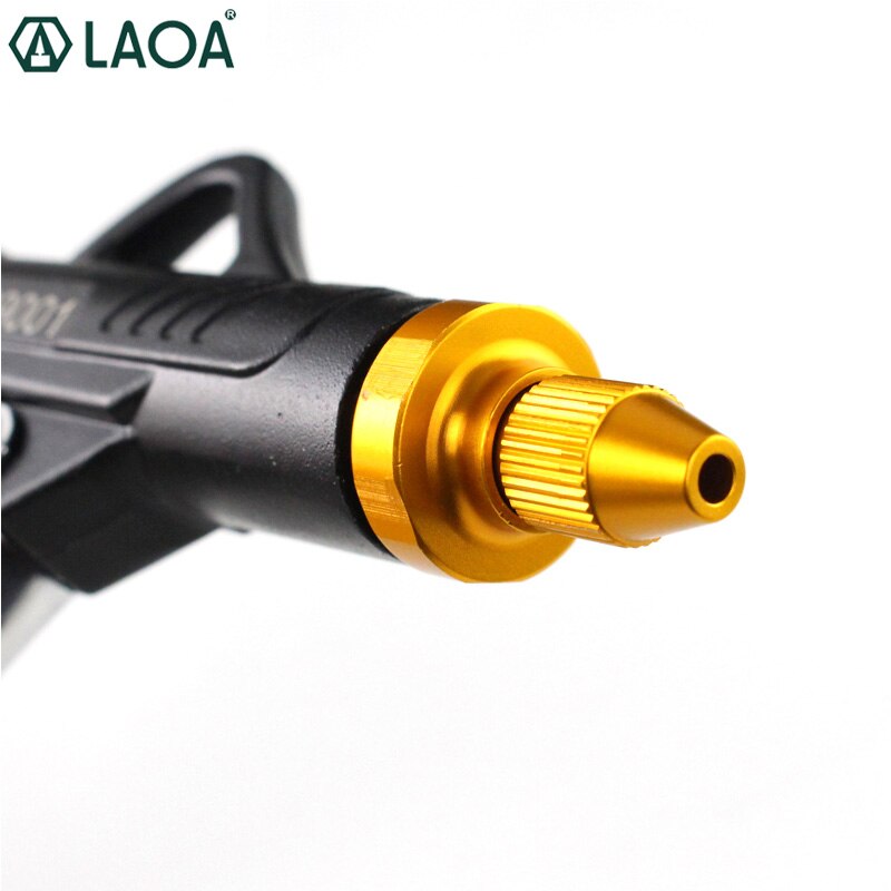 LAOA High Pressure Aluminum Alloy Blow Gun Air Gun Jet Gun Professional Cleaning Tools Dust Blow Gun