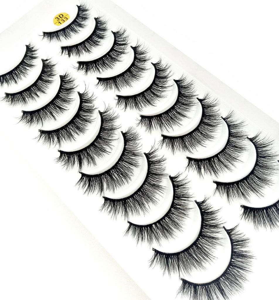 38 Styles 5/10 Pairs Natural False Eyelashes Fake Lashes Long Makeup 3d Mink Lashes Extension Eyelash Mink Eyelashes for Beauty