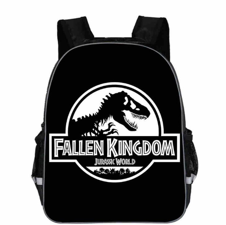 11-16inch Popular Animal Printing Dinosaur Backpack For Kids Jurassic World Fallen Kingdom Bags For Girls Boys Children School