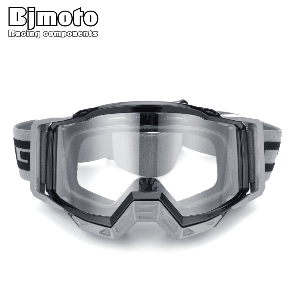 BJMOTO Brand Motocross Goggles Glasses Skiing Sport Eye Ware MX Off Road Helmets Gafas Motorcycle Goggle for ATV DH MTB