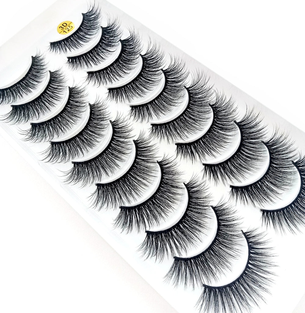 38 Styles 5/10 Pairs Natural False Eyelashes Fake Lashes Long Makeup 3d Mink Lashes Extension Eyelash Mink Eyelashes for Beauty