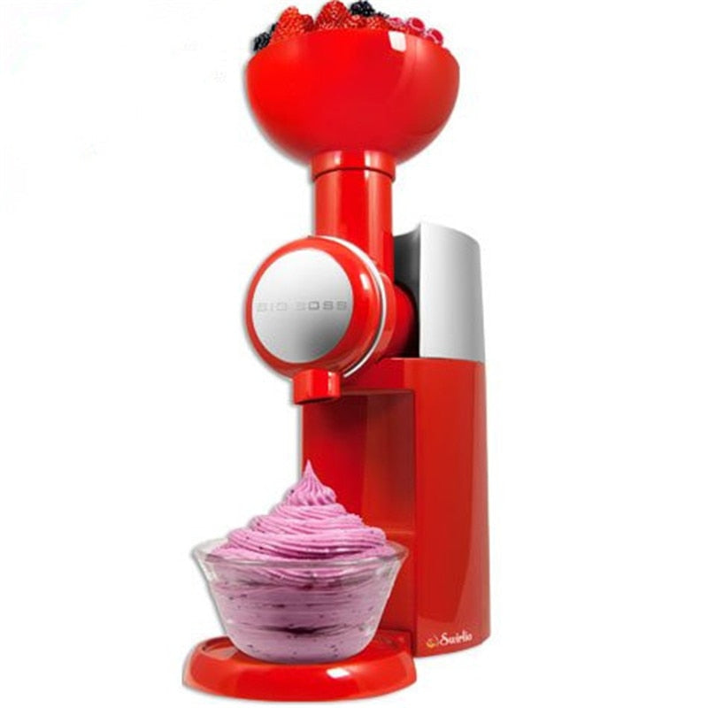 110V/220V High Quality Automatic Frozen Fruit Dessert Machine Fruit Ice Cream Machine Maker Milkshake Machine EU/AU/UK/US