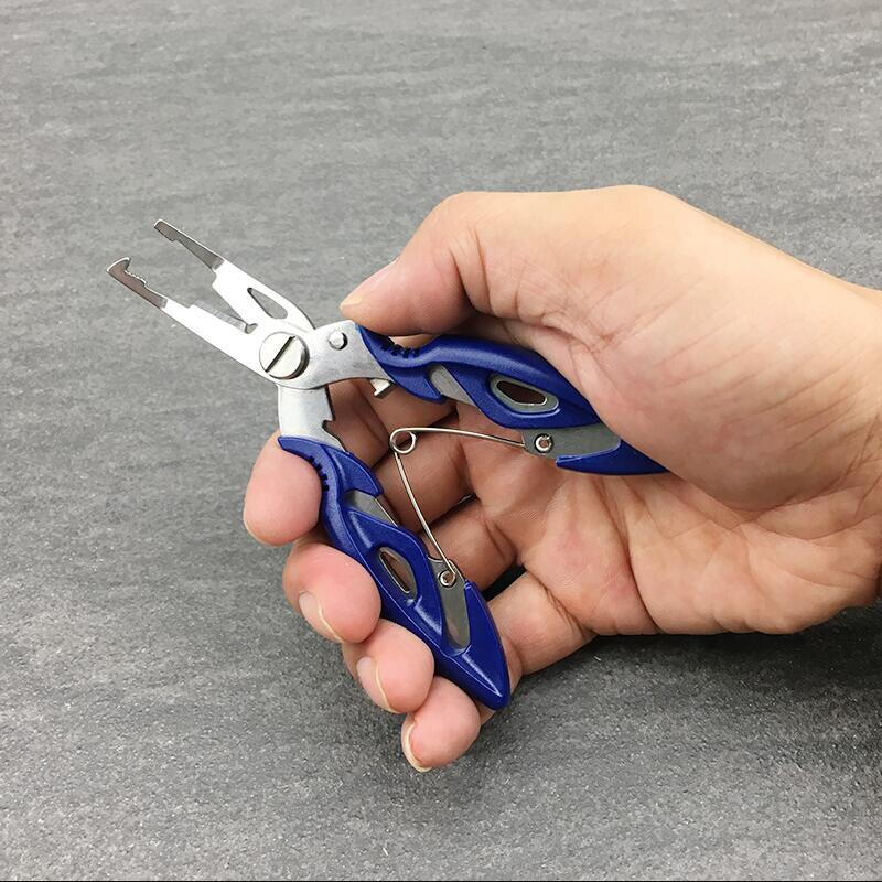 Multi-Function Fish Pliers Wire Cutter Occlusai Take Hook Open Loop Change Hook Lur Pliers