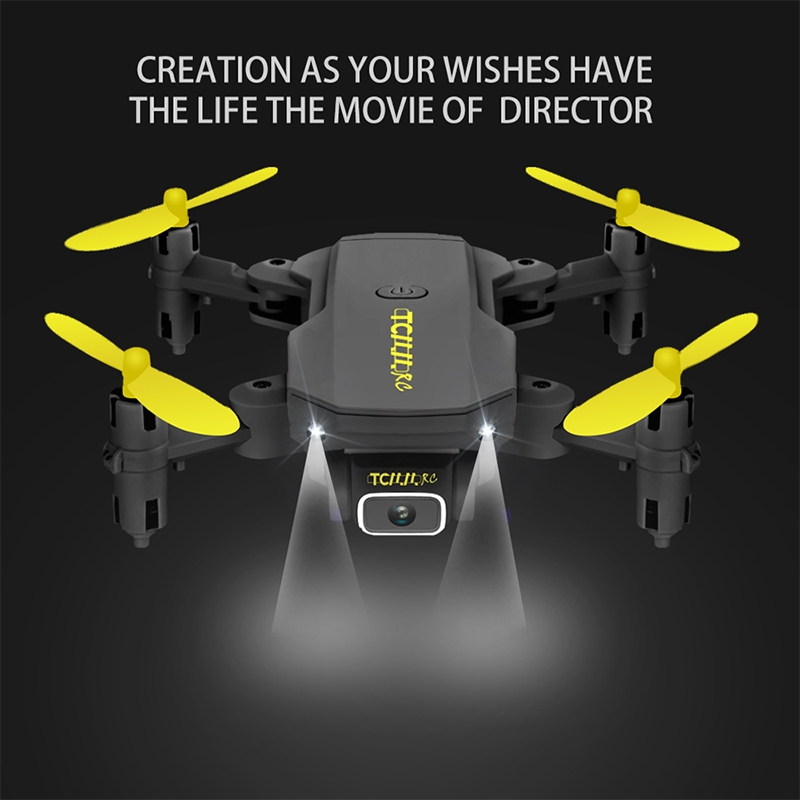 TCMMRC Mini drone 4k profesional wifi dron quadrocopter fpv drone with 4k HD camera RC foldable gps Selfie Drones for mini Toys