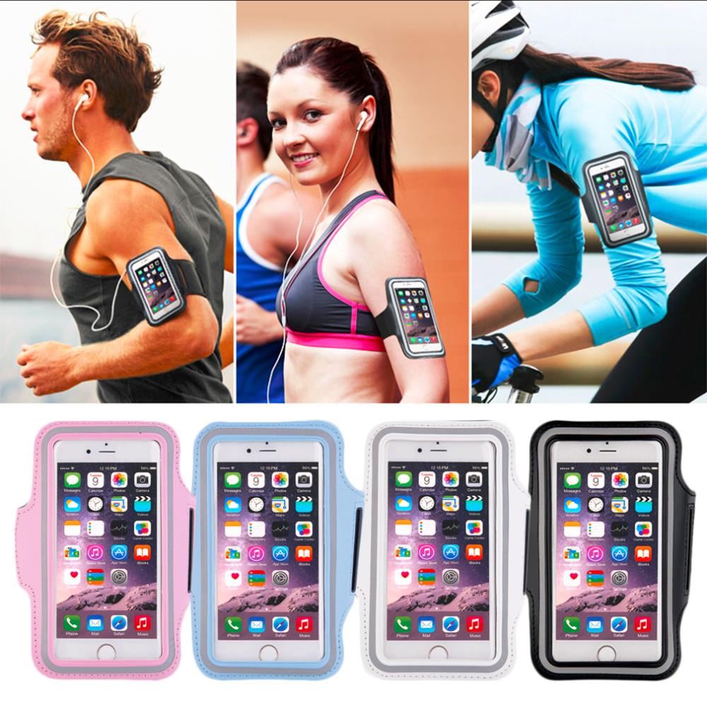 New Waterproof Sports Running Case Workout Mobile Phone Holder Pouch For Iphone Cell Phone Arm Bag Bands Running Bag