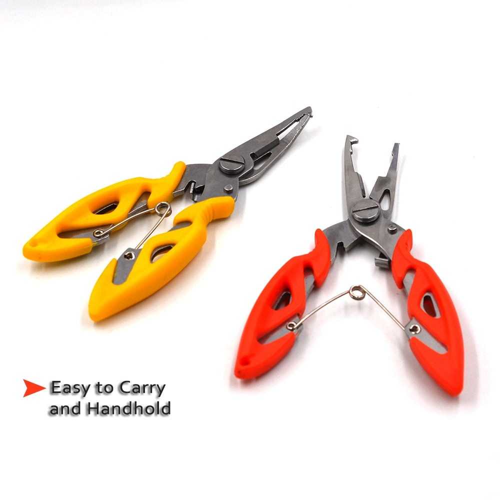 MNFT Fishing Plier Scissor Braid Line Lure Cutter Hook Remover etc. Tackle Tool Cutting Fish Use Tongs Multifunction Scissors