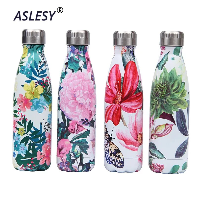 LOGO Custom Stainless Steel Bottle for Water Thermos Vacuum Insulated Cup Double-Wall Travel Drinkware Sports Flask