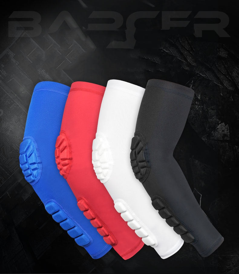 Arm Sleeve Armband Elbow Support Basketball Arm Sleeve Breathable Football Safety Sport Elbow Pad Brace Protector