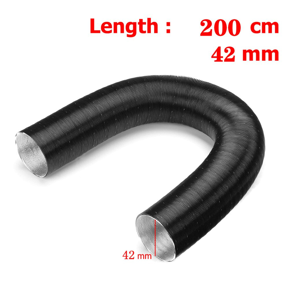 42/60/75mm Car Air Heater Ducting Pipe Hose Line for Diesel Parking Heaters For Webasto/Dometic/Planer