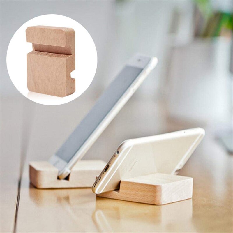 Oppselve Phone Holder Stand For iPhone 14 11 12 13 Wooden Mobile Phone Stand For Samsung S20 iPad Tablet Stand Desk Phone Holder