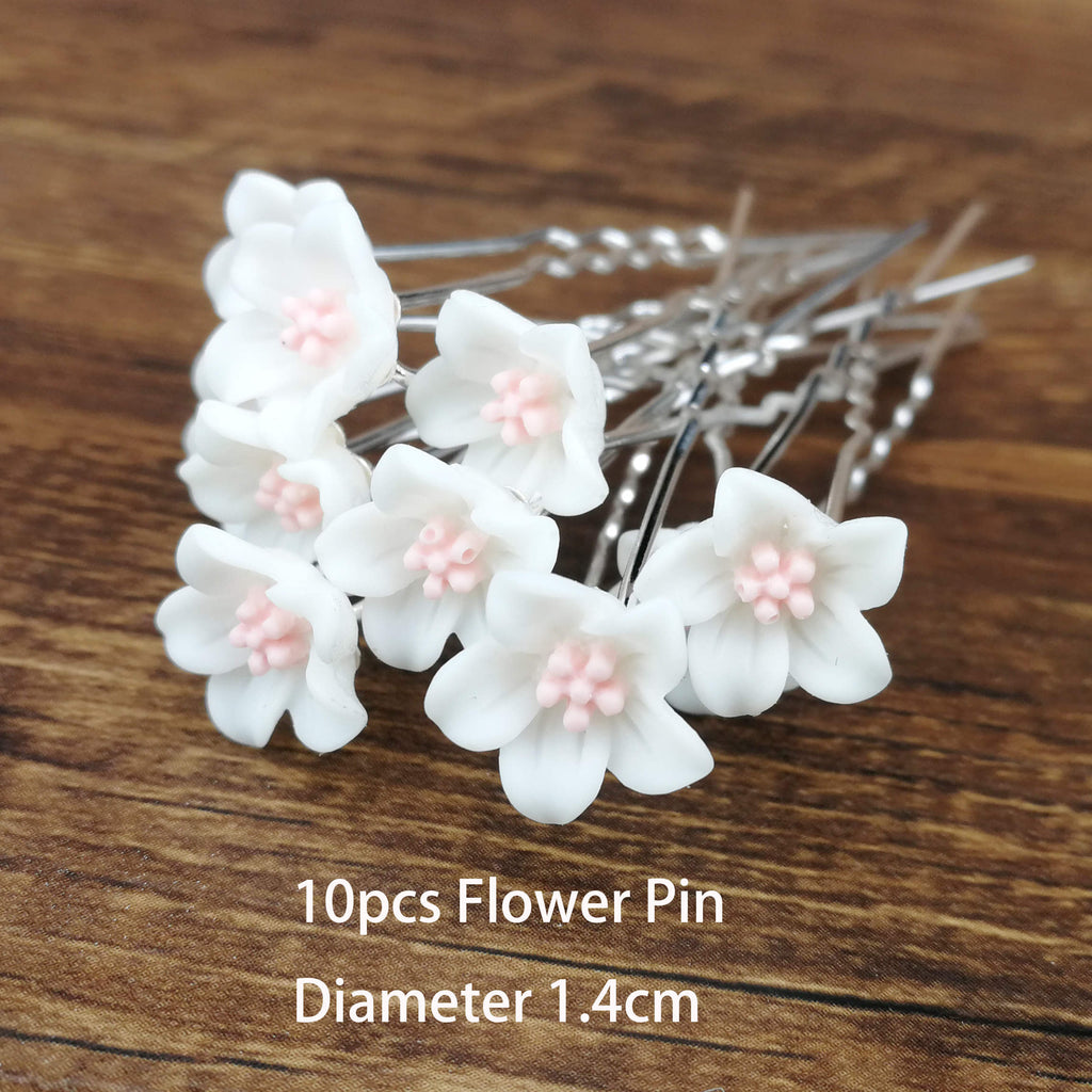 Women U-shaped Pin Metal Barrette Clip Hairpins Simulated Pearl Bridal Tiara Hair Accessories Wedding Hairstyle Design Tools