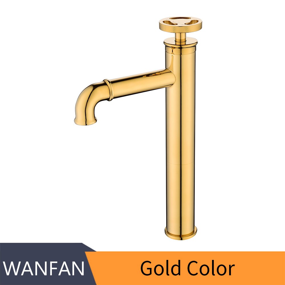 Basin Faucets Retro Industrial Style Matte Black Brass Crane Bathroom Faucet Hot and Cold Water Mixer Tap torneira WF-F20A03R