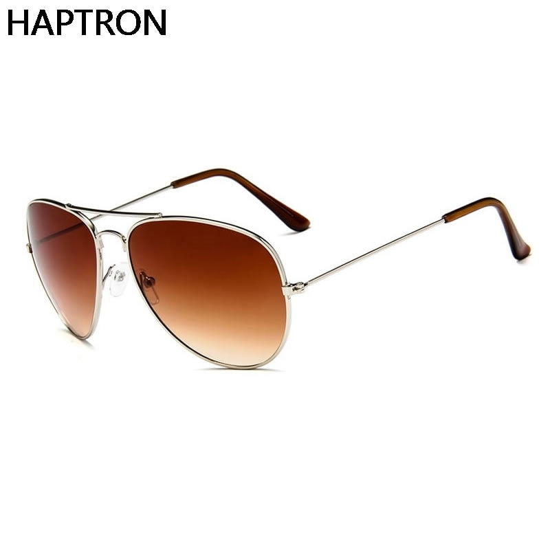 HAPTRON Fashion Oversized candy color sunglasses Women Men Brand Designer Clear Glasses Ocean Color Sun Glasses yellow/pink lens