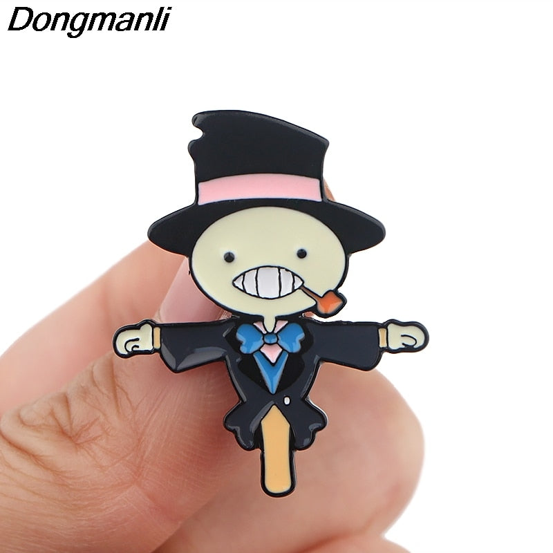 DZ381 Anime Movie Enamel Pins Custom Brooches Lapel Badge Backpack Decoration Hats Jewelry For Kids Friends Birthday Gifts