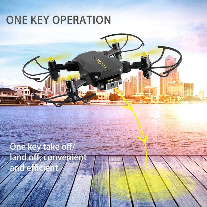 TCMMRC Mini drone 4k profesional wifi dron quadrocopter fpv drone with 4k HD camera RC foldable gps Selfie Drones for mini Toys