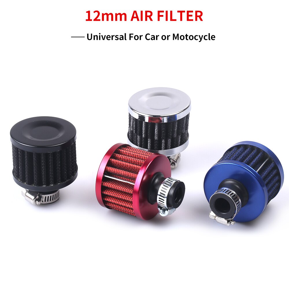 12mm Air Intake Crankcase Turbo Vent Breather Filter Car Modification Air Filter