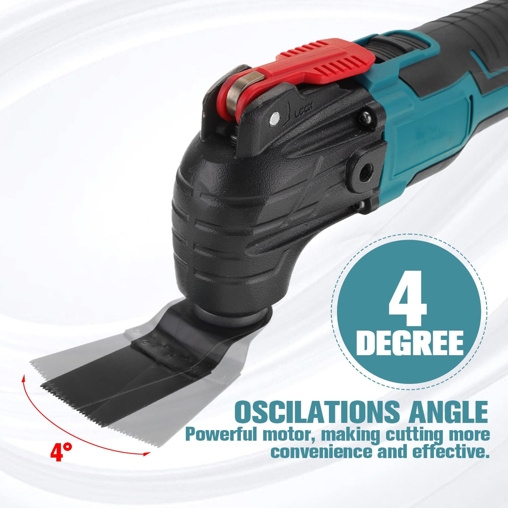 Cordless Oscillating Tool Renovator Electric Trimmer Multi-Tools Shovel Cutting Machine Home Decoration for Makita 18V Battery