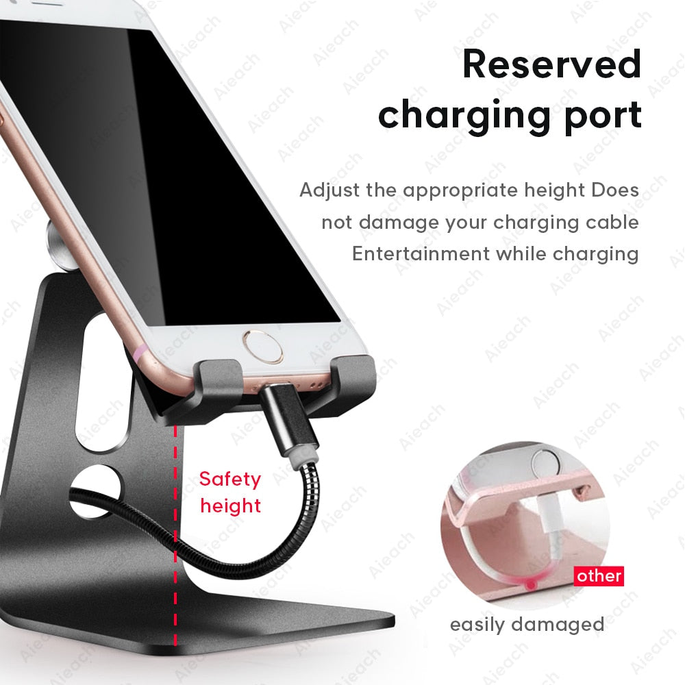 Universal Tablet Desktop Stand For iPad 7.9 9.7 10.5 11 inch Metal Rotation Tablet Holder For Samsung Xiaomi Huawei Phone Tablet