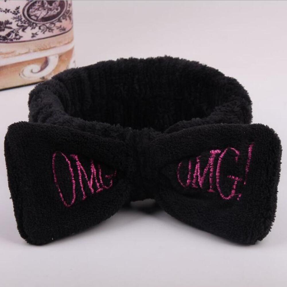 2021 New Arrival Women Head Wrap Soft Coral Fleece Makeup Headband Washing Face Turban OMG Bow Fashion Hairband Hair Accessories