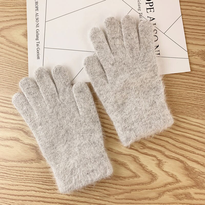 Gloves women's winter  cute plush warm riding gloves women gloves  womens gloves  women winter gloves  winter gloves women