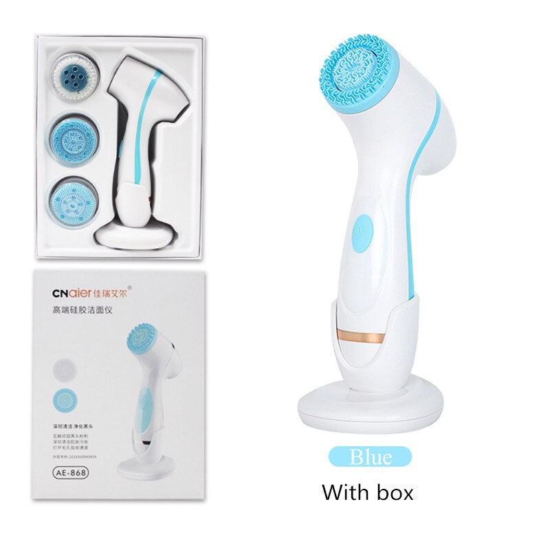 Rotating facial cleansing brush Sonic Nu FaceGalvanica facial spa system cleansing brush can deeply clean and remove blackheads