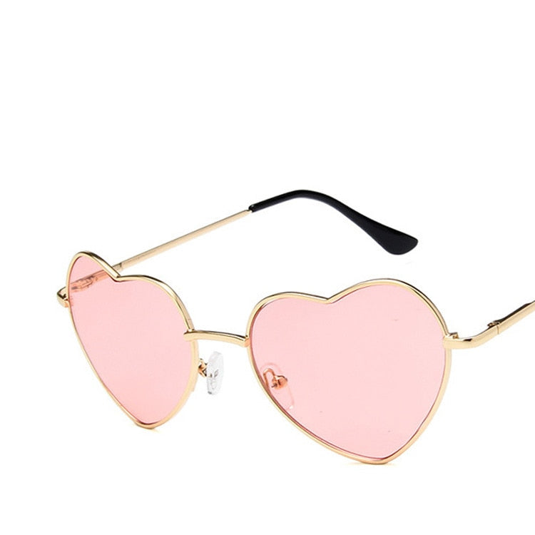 LeonLion 2023 Heart Sunglasses Women Retro Sunglasses Women Luxury Brand Sun Glasses Women Mirror Vintage Oculos De Sol Feminino