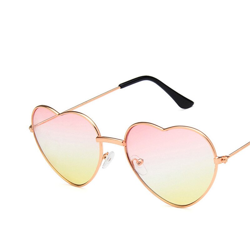 LeonLion 2023 Heart Sunglasses Women Retro Sunglasses Women Luxury Brand Sun Glasses Women Mirror Vintage Oculos De Sol Feminino