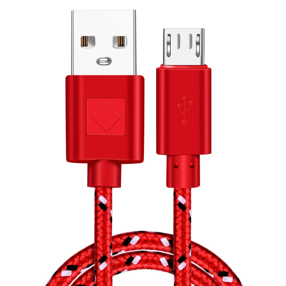 Data Cable Micro USB Cable For Xiaomi Huawei Samsung HTC LG Redmi Android Charger Charging Cable For Mobile Phone Accessories