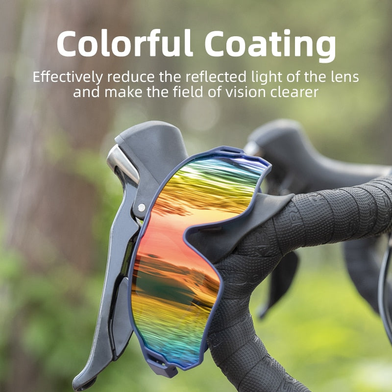 ROCKBROS Cycling Glasses MTB Road Bike Polarized Sunglasses UV400 Protection Ultra-light Unisex Bicycle Eyewear Sport Equipment