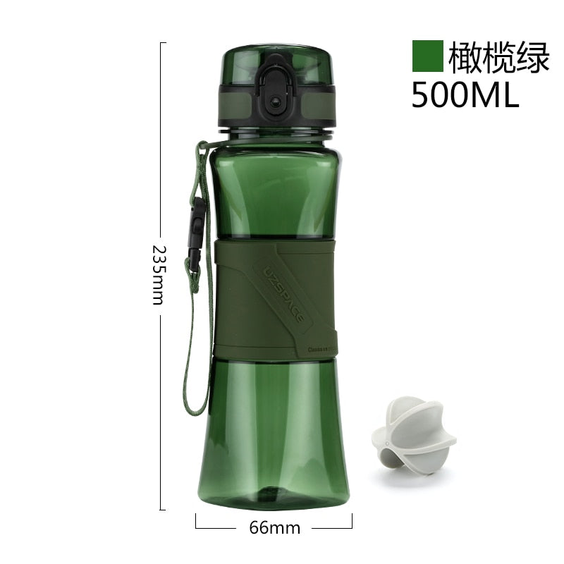 500ml Protein Shaker Water Bottle High Quality Leakproof Creative Tritan Plastic Cup Outdoor Sport Travel Gym Drinkware BPA Free