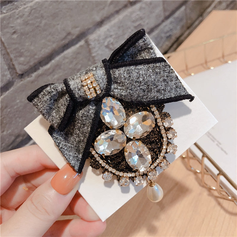 Women Brooches Pins Badge Coat Big Metal Vintage Retro Star Bee Lace Pearl Handmade Wholesale Series Accessories-SW