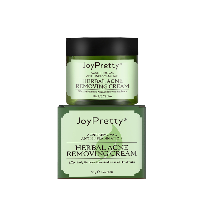 JoyPretty Acne Face Cream Herbal Pimple Scar Removal Shrink Pore Oil Control Moisturizing Facial Cream Acne Treatment Skin Care