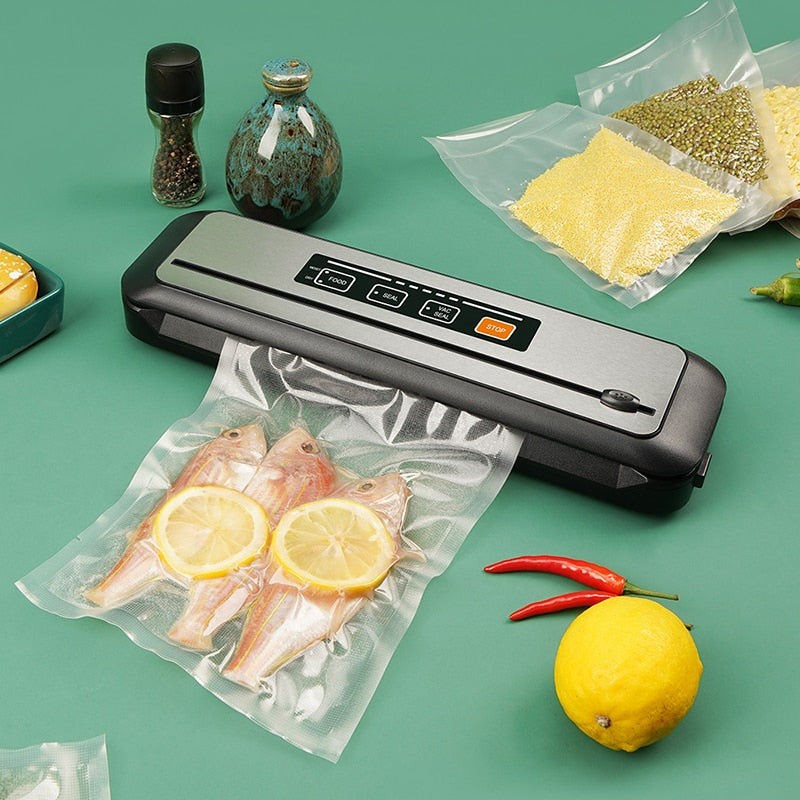 YUMYTH Household Food Vacuum Sealer Packaging Machine Sous Vide Bags Vacuum Packaging Packer Vacuum Bags for Food Storage T287