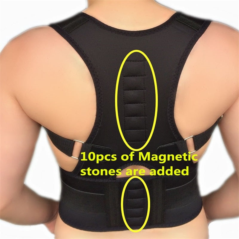 Back Support Men Women Posture Corrector Posture Correction Belt Heavy Lift Work Shoulder Straps Brace