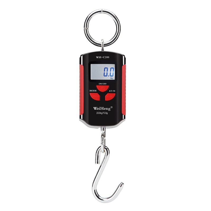 150/200/500kg Crane Scale Heavy Duty Hanging Weighting Hook Steelyard Portable LCD Electronic Digital Industrial Crane Scale