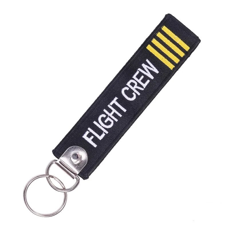 Remove Before Flight Car Keychains Aviation Gifts Customize Red Embroidery Highlight Key Fobs keyring Chains Jewelry  Berloques