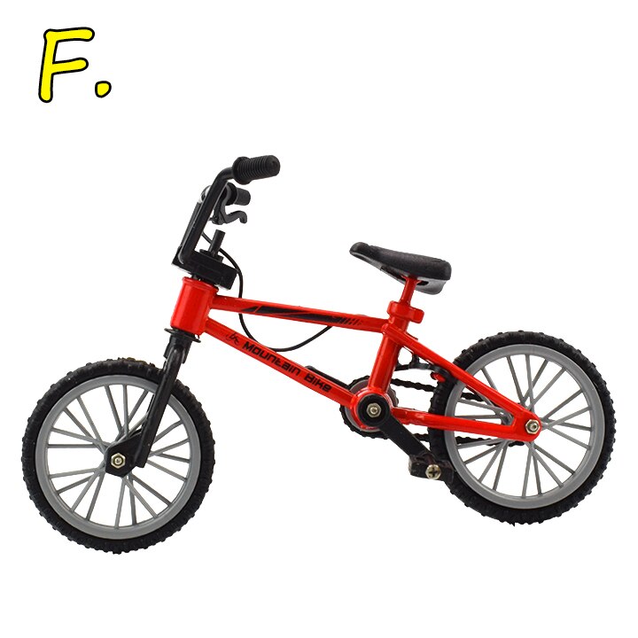 1 PCS Finger bmx Bike Toys for Boys Mini Bike With Brake Rope Alloy bmx Functional Mountain Bicycle Model Toys for Children Gift