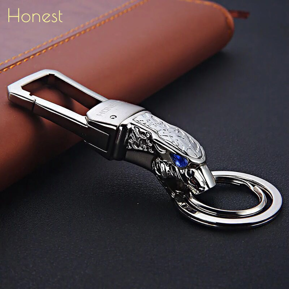 Honest Luxury Key Chain Men Women Car Keychain For Key Ring Holder Jewelry Genuine Leather Rope  Bag Pendant Fathers Day Gift