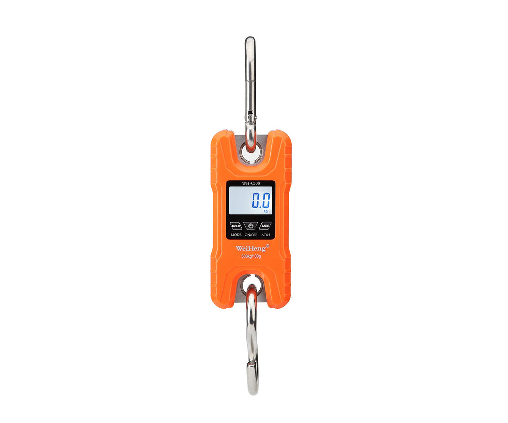 150/200/500kg Crane Scale Heavy Duty Hanging Weighting Hook Steelyard Portable LCD Electronic Digital Industrial Crane Scale